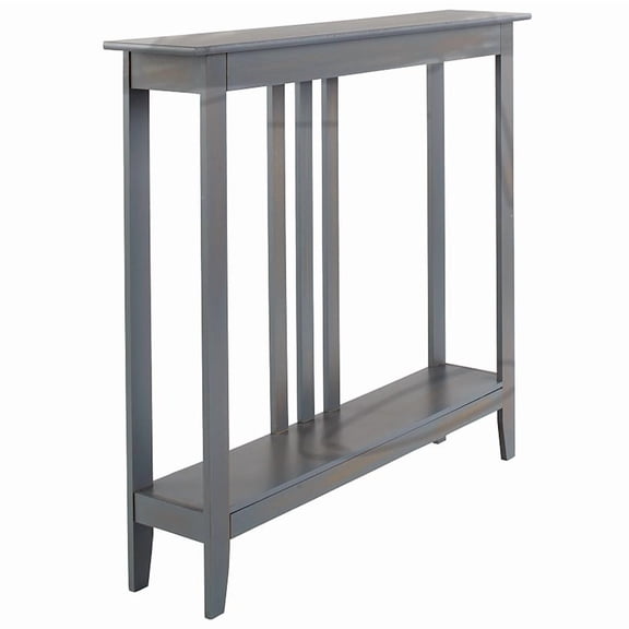 Narrow Entryway Wood Console Accent Table - 32"H