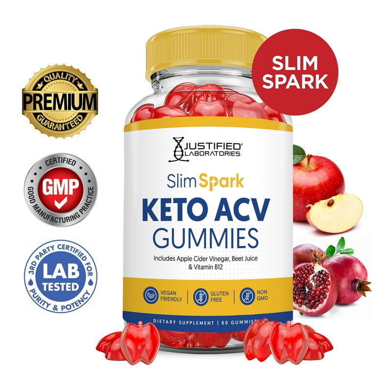 Slim Spark Keto ACV Gummies 1000MG Dietary Supplement 60 Gummys -  Walmart.com