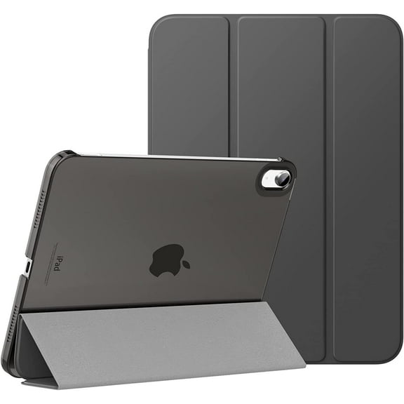 Slim Stand Case for iPad 11th Generation (A16) 11 Inch 2025 & iPad 10th Generation 10.9 Inch 2022, Hard PC Translucent Back Shell Smart Cover, Support Touch ID, Auto Wake & Sleep