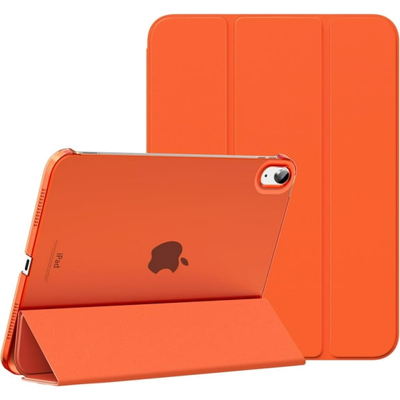 Slim Stand Case for iPad 11th Generation (A16) 11 Inch 2025 & iPad 10th Generation 10.9 Inch 2022, Hard PC Translucent Back Shell Smart Cover, Support Touch ID, Auto Wake & Sleep