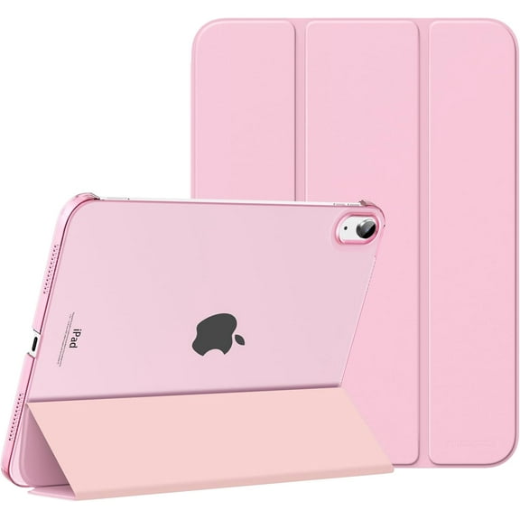 Slim Stand Case for iPad 11th Generation (A16) 11 Inch 2025 & iPad 10th Generation 10.9 Inch 2022, Hard PC Translucent Back Shell Smart Cover, Support Touch ID, Auto Wake & Sleep