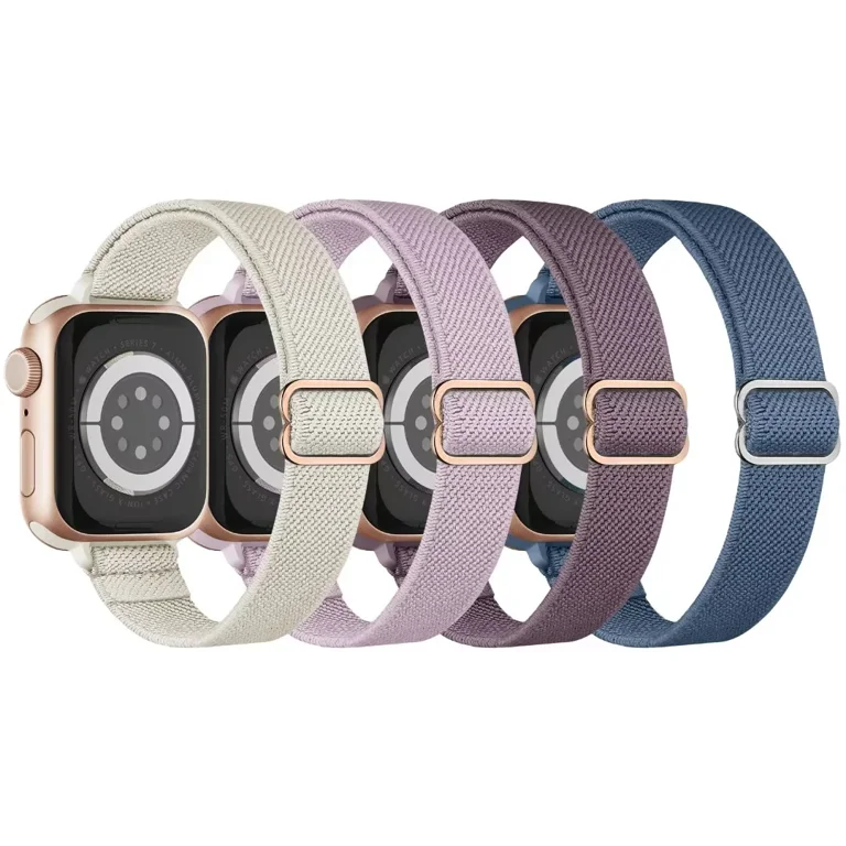 Stretchy Nylon Solo Loop Compatible with Apple Watch Band 38mm