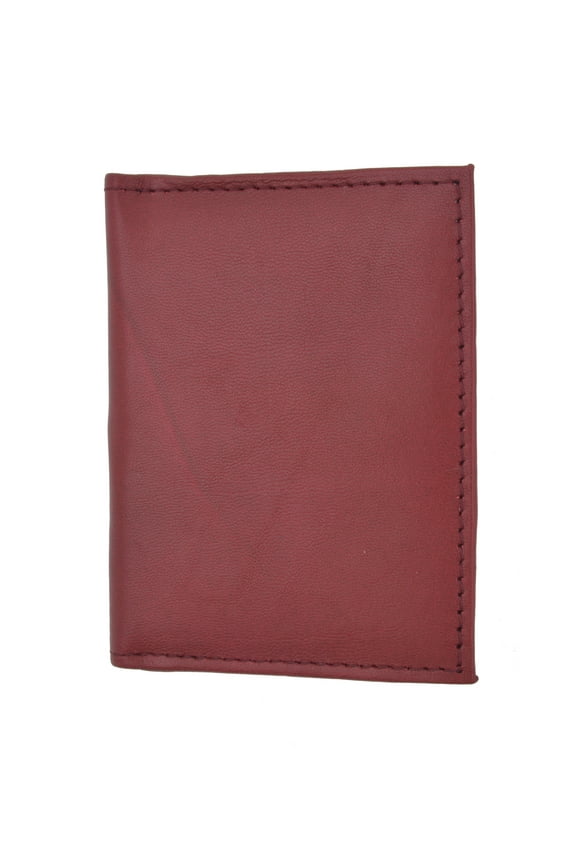 Slim Thin Leather Credit Card ID Mini Wallet Holder Bifold Driver's License Safe NEW COLORS 1515C