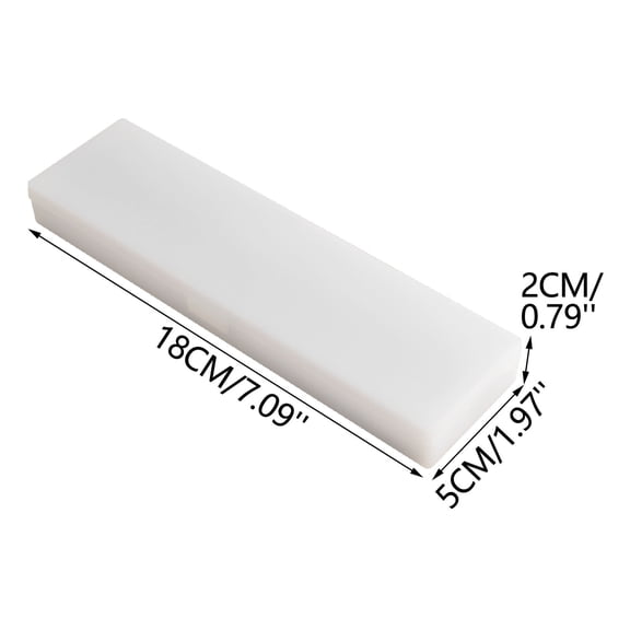 Slim Translucent Plastic Pencil Box Snap Lock Compact Portable Stationery Organizer Stackable Multi Use Storage Case For Office Makeup Brushes Travel Utensils,White