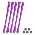 thumbnail image 1 of Slim Waist Stylus Pens for Touch Screens, 2 in 1 High Sensitivity Universal Pen Purple, 1 of 7