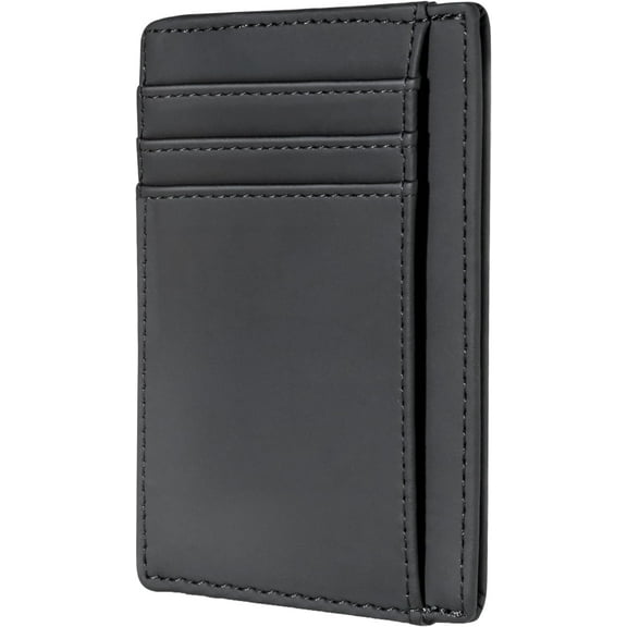 Slim Wallet for Men, Minimalist Front Pocket RFID Blocking Credit Card Holder