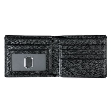 Slim Wallet for Men RFID-Blocking Front Pocket Bifold Mens Wallet Genuine Calfskin Leather, Gifts for Men