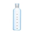 thumbnail image 1 of Slim Water Bottle 25oz Lightweight & Shatterproof Fits Backpack & Cupholder for Travel, Sports, School, Gym - Clear water bottle with measurements - Dishwasher Safe, 1 of 6
