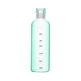 thumbnail image 1 of Slim Water Bottle, Lightweight & Shatterproof, Reusable Water Leak Proof Bottle, No Spill, Dishwasher Safe, for for Sports and Fitness Green, 1 of 6