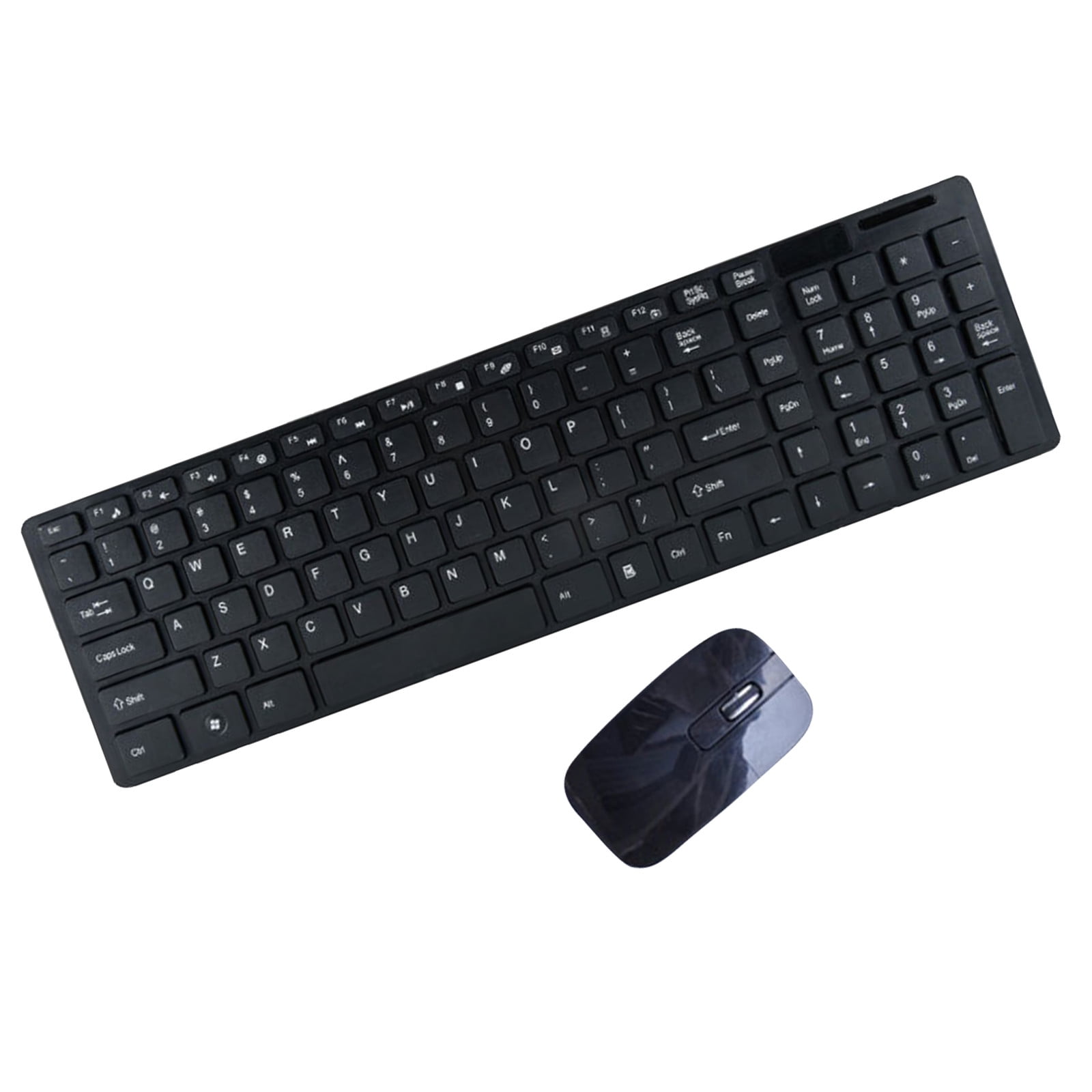 Slim Wireless Keyboard And Combo 2.4 Full Sized Wireless Keyboard Light