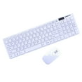 Slim Wireless Keyboard And Combo 2.4 Full Sized Silent Wireless