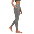 thumbnail image 1 of Wide Leg Pants for Women Drawstring Elastic Waist Faux Cotton Linen Pants with Pockets, 1 of 4