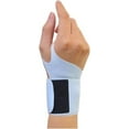 thumbnail image 1 of Slim and Colorful Wrist Brace, Flexible, Wrist Support, Wrist Pain, Adjustable, Sports, Fits Both Hands (Baby Blue), 1 of 8