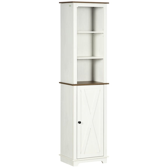 Slim design for small bathrooms - Fit into tight spaces and store daily essentials