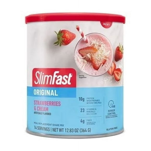 SlimFast Original Powder Strawberries & Cream - 12.83 oz
