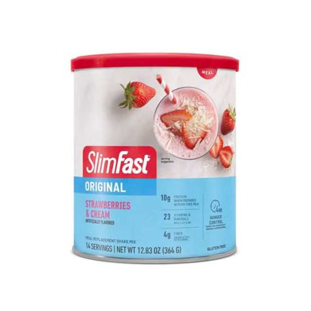 SlimFast Original Powder Strawberries & Cream 12.83 oz