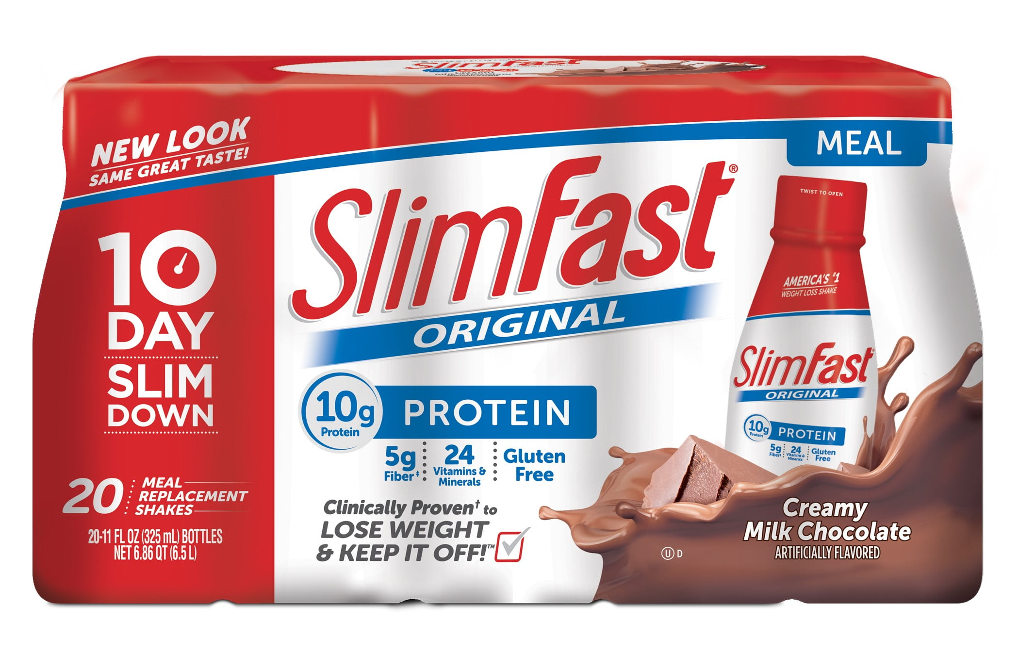 How Many Calories Is Slim Fast SlimFast High Protein Nutritional Shakes, Creamy Milk Chocolate, 11 Fl