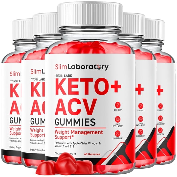 SlimLaboratory Maximum Strength ACV Gummies Advanced Apple Cider Vinegar Supplement 1000MG Formula Slim Laboratory 300 Gummies