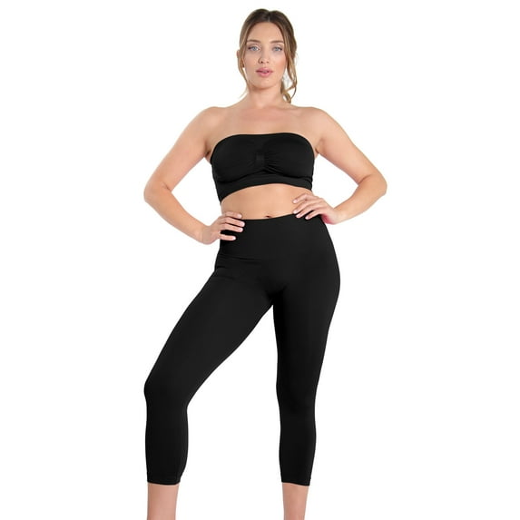 SlimMe High-Waist Control Seamless Shapewear Leggings - Womens - Female