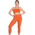 thumbnail image 1 of SlimMe Women's High-Waist Control Seamless Shapewear Leggings - Womens - Female, Medium, Burnt Ochre, 1 of 18