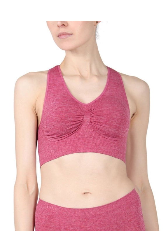 SlimMe Lleva Seamless Shaping Racerback Sports Bra - Womens - Female