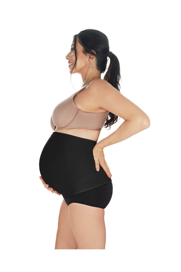 SlimMe Maternity Shaping & Supportive Belly Band, Medium, Nude