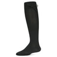 thumbnail image 1 of SlimMe  Ribbed Bow Knee-High Socks - Girls - Female, 6, Navy, 1 of 6