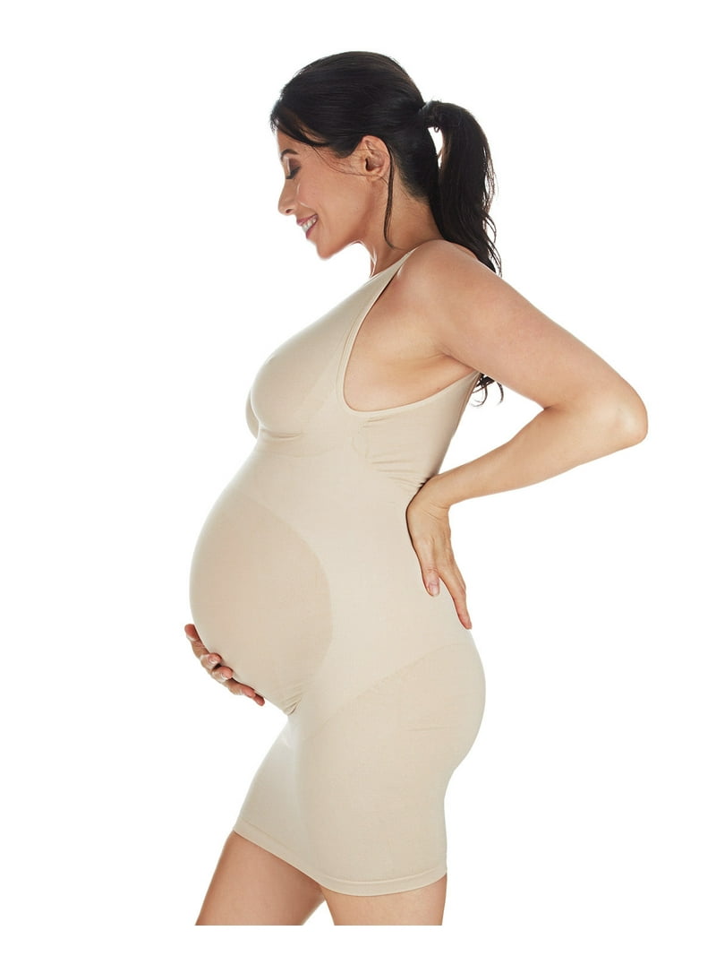 SlimMe Supportive Maternity Lightweight Slip Dress (Small, Nude) - Walmart.com SlimMe Supportive Maternity Lightweight Slip Dress (Small, Nude) - Walmart.com