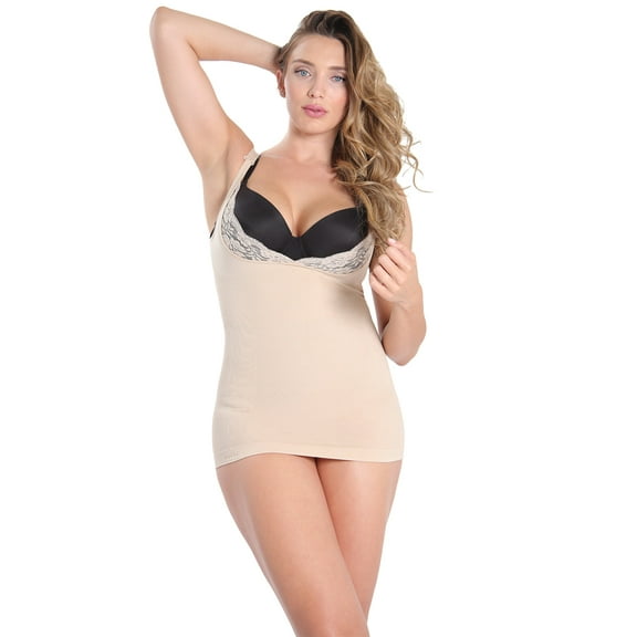 SlimMe by MeMoi Open Top Shaping Cami