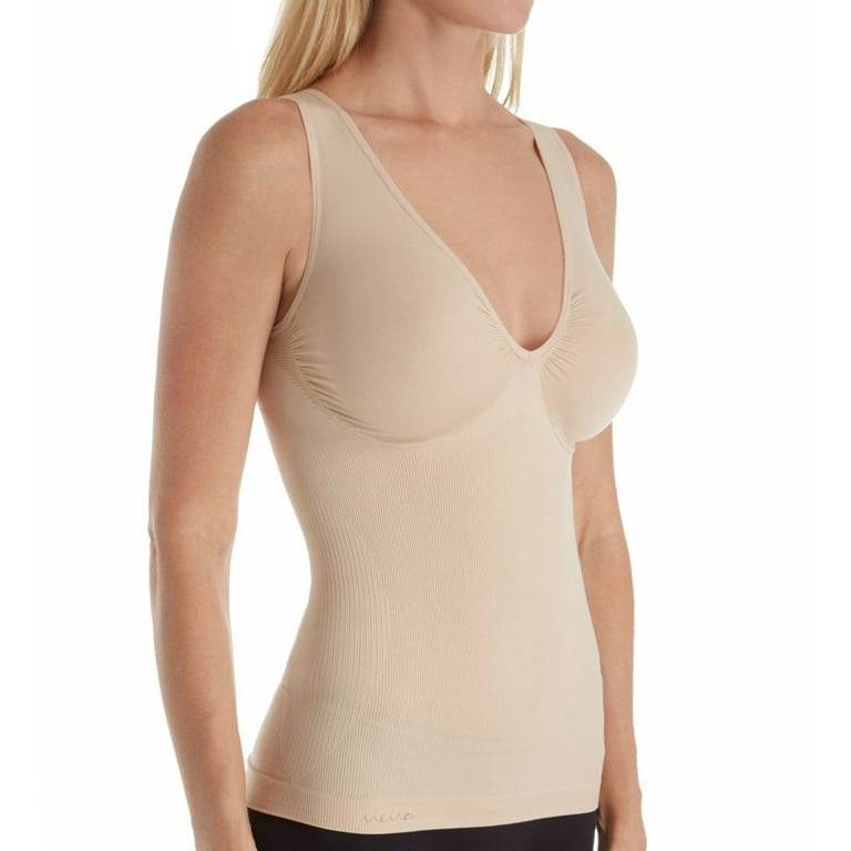 SlimMe by MeMoi V-Neck Shaping Tank Top 