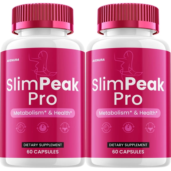SlimPeak Pro Capsules Advanced Blend Formula, Extra Strength, 2 Pack, 120 Capsules