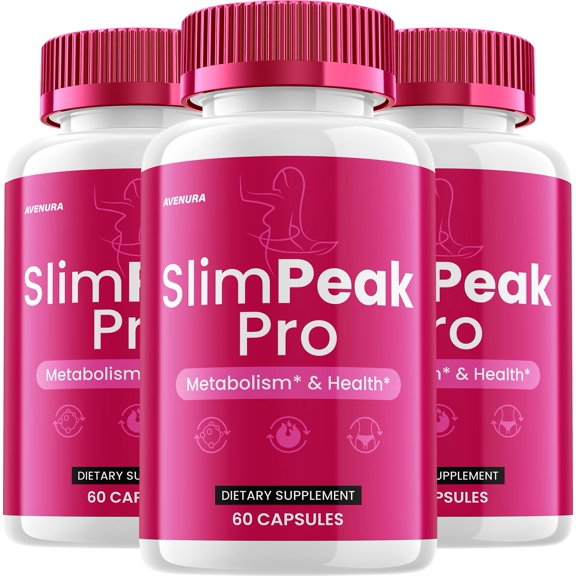 SlimPeak Pro Capsules Advanced Blend Formula, Extra Strength, 3 Pack, 180 Capsules