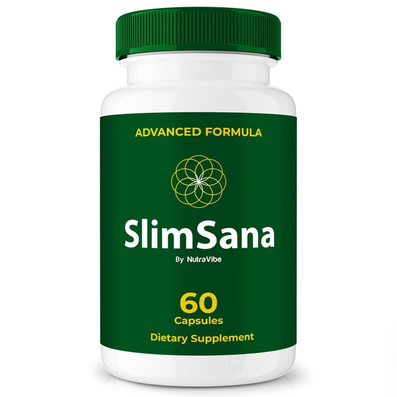 SlimSana dietary supplement bottle