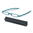 thumbnail image 1 of SlimViews Oceanic Blue Reading Glasses +2.50 Magnification with case, 1 of 2