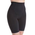 thumbnail image 1 of SlimMe High-Waisted Thigh Shaper Compression Shorts - Womens - Female, Large, Black, 1 of 3
