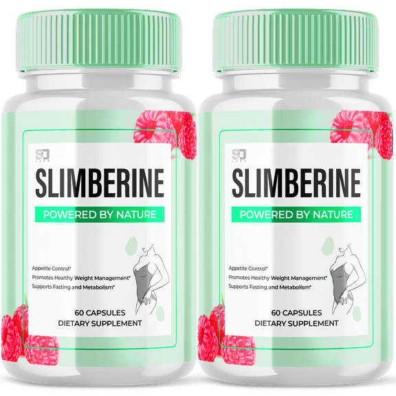 Slimberine Natural Loss Capsules Powered by Nature Advanced Supplement 120 Capsules