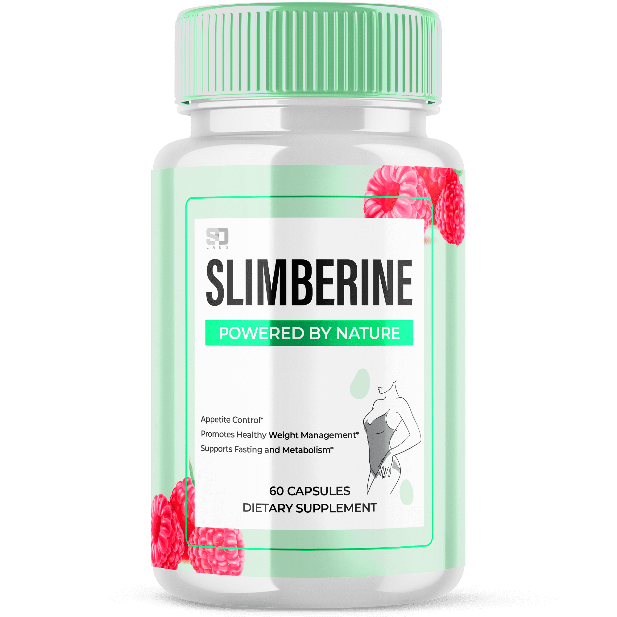 Slimberine Natural Loss Capsules Powered by Nature Advanced Supplement 60 Capsules