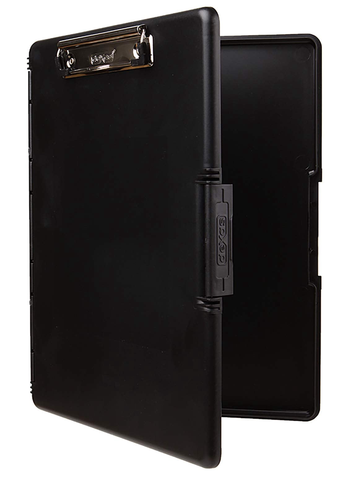 Slimcase 2 Plastic Clipboard With Storage And Side Opening  Black Office Supplies Clipboards To Organize Carry Store A4 Holder Style Functionality