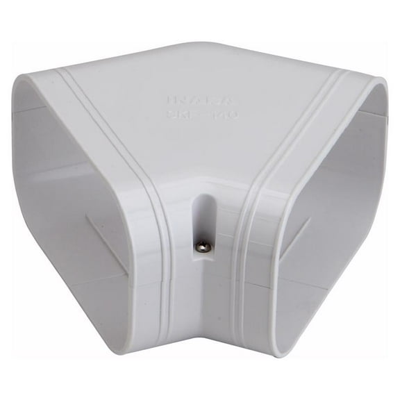 Slimduct Line Set Covers 6.25 in. W X 3.38 in. H White