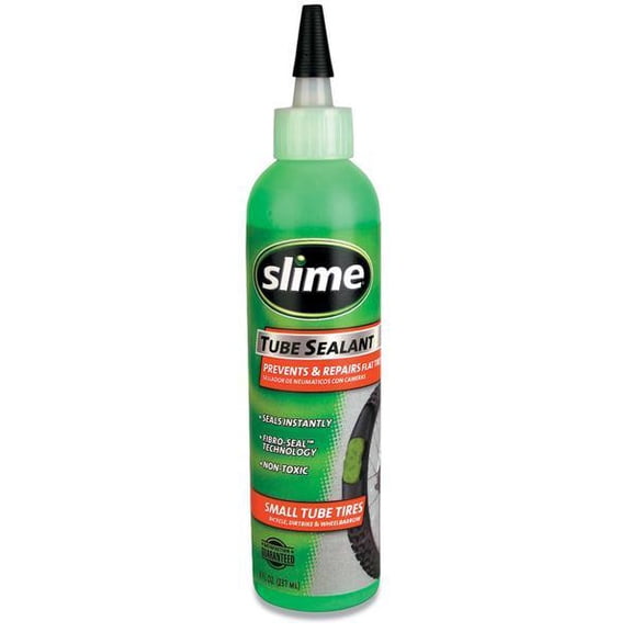 Slime 10003 Flat Tire Eliminator For Tubed Tires - 8oz.