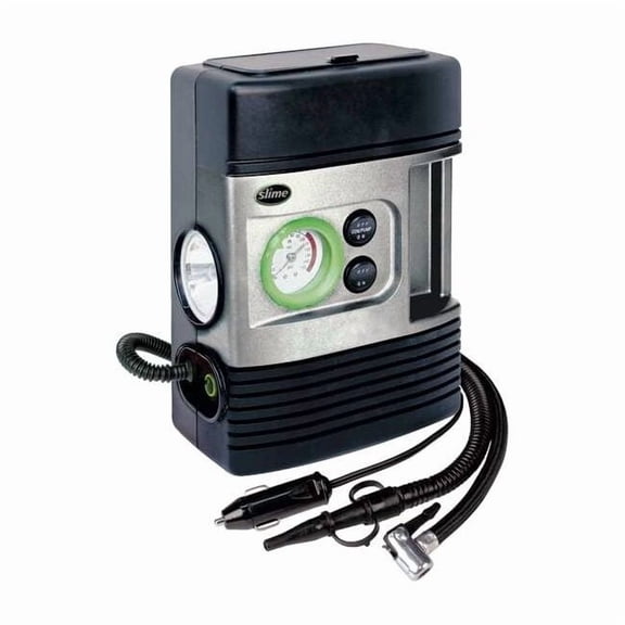 12-Volt Tire Inflator With 150 PSI Capacity and LED Light