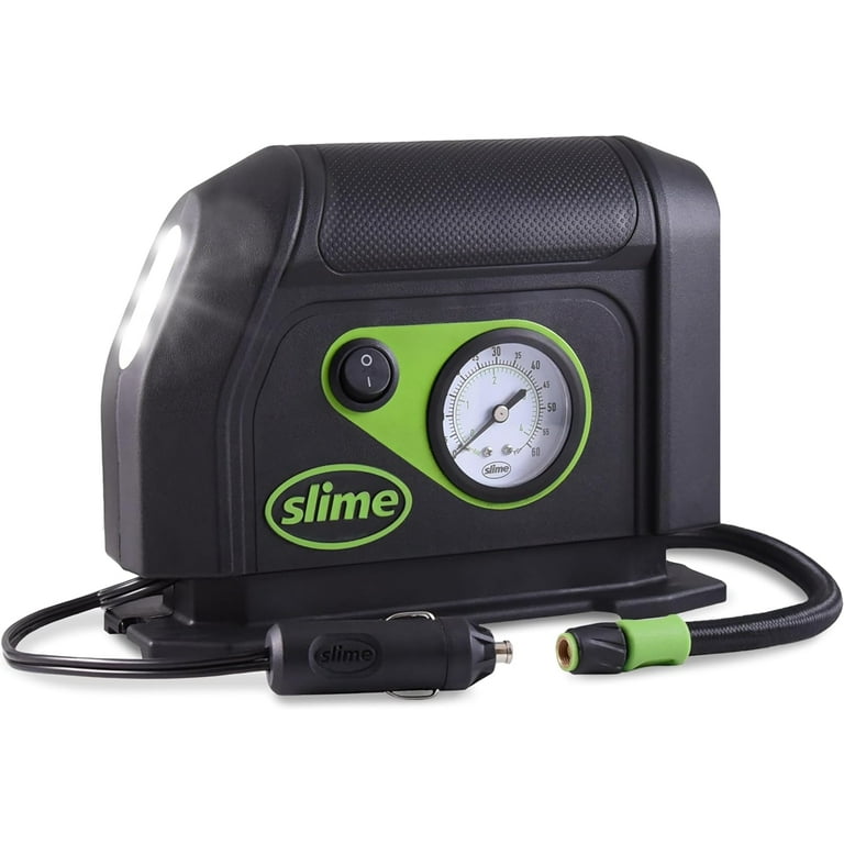 Slime 12V Digital Tire Inflator Air Pump Quick Pressure Adjustment Inflates Car Tire in 6 Minutes 40051w Walmart