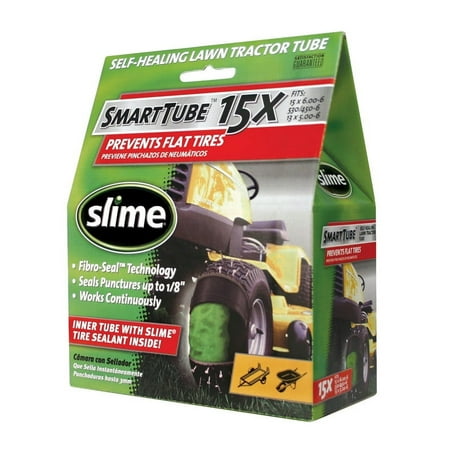 Slime 30014 Smart Tube Lawn Tractor Tube, 15"x6"