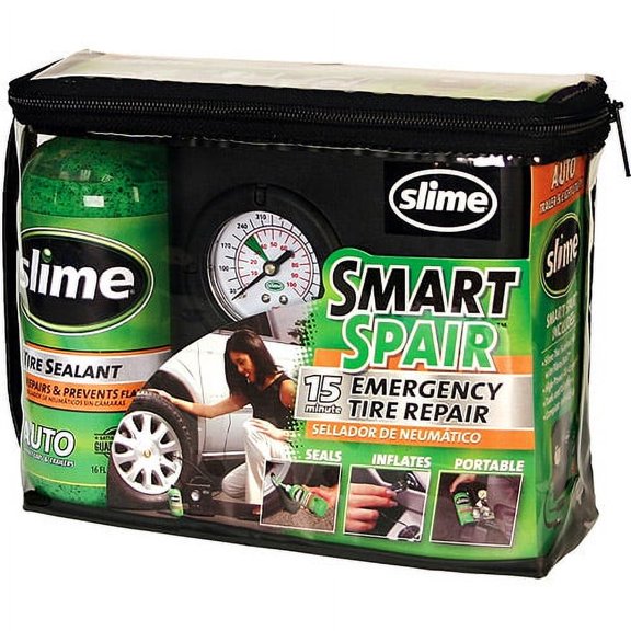 Slime 40013 Smart Spair Emergency Tire Repair Kit