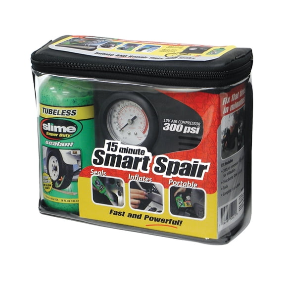 Slime 50107 Smart Spair Tire Repair Kit