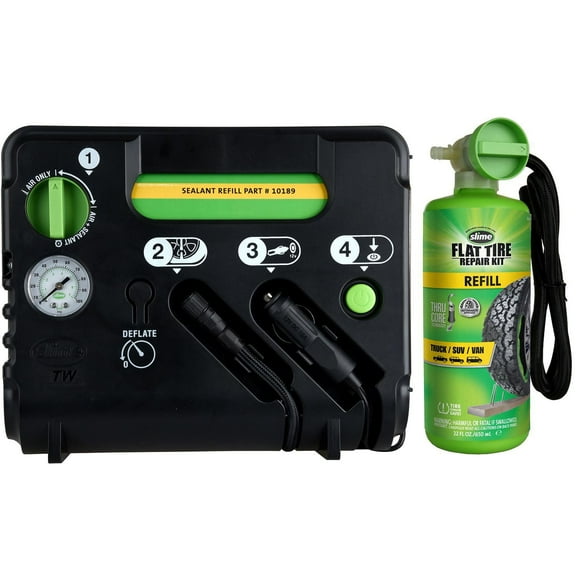 Slime 50139 Flat Tire Repair Kit for Truck/SUV/Van - Quantity 1
