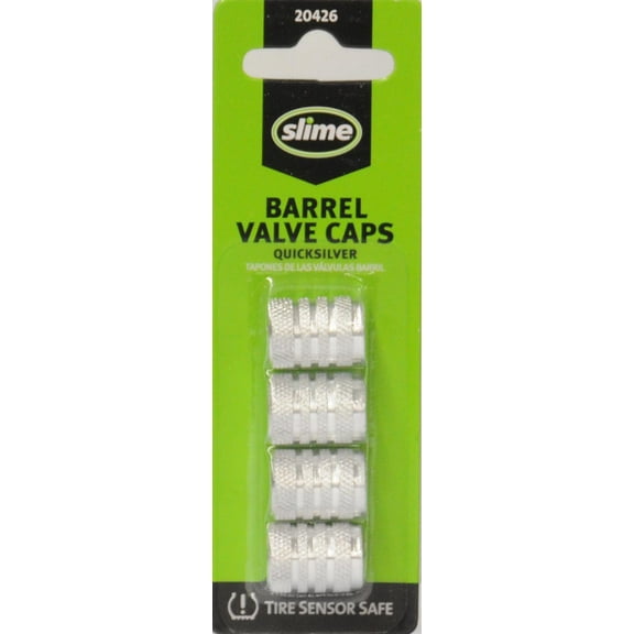 Slime Anodized Aluminum Barrel Cap Quicksilver - 20426