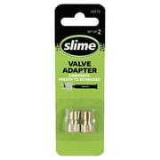 Slime Bicycle Tire Valve Adapter Presta to Schrader Standard 2 Pc