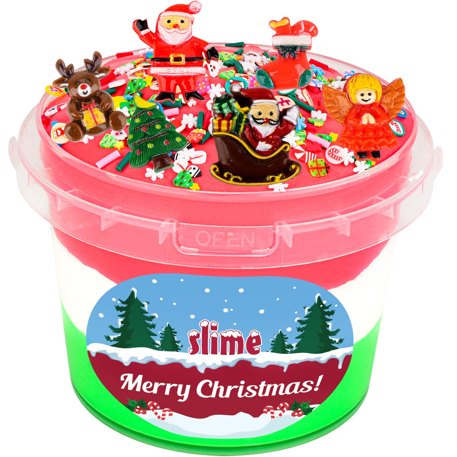 Slime Coal Slime Bucket For Boys And Girls Slime Bucket Kit For