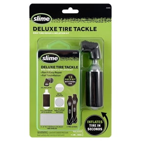 Slime Deluxe Tire Tackle Bike Tube Repair & Inflation Kit - 20495